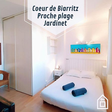 Lalanne Btz, Duplex Jardinet Pres De La Plage Biarritz Zewnętrze zdjęcie