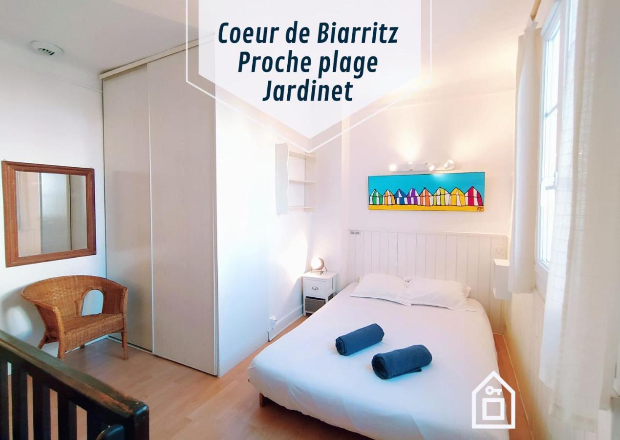Lalanne Btz, Duplex Jardinet Pres De La Plage Biarritz Zewnętrze zdjęcie