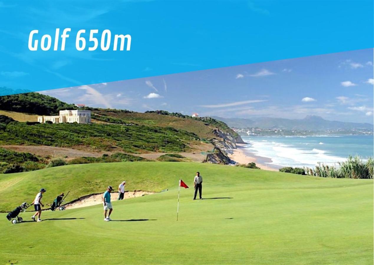 Lalanne Btz, Duplex Jardinet Pres De La Plage Biarritz Zewnętrze zdjęcie