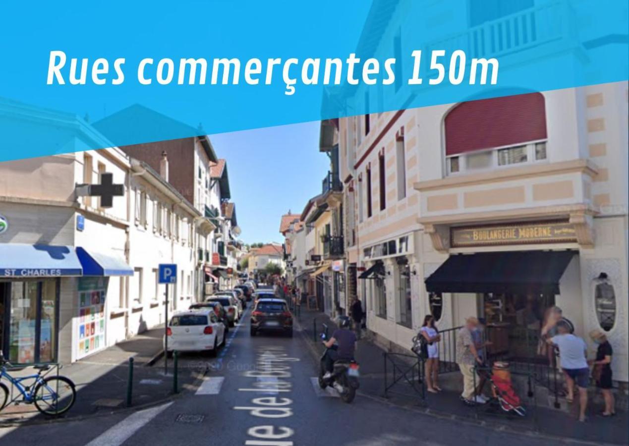 Lalanne Btz, Duplex Jardinet Pres De La Plage Biarritz Zewnętrze zdjęcie